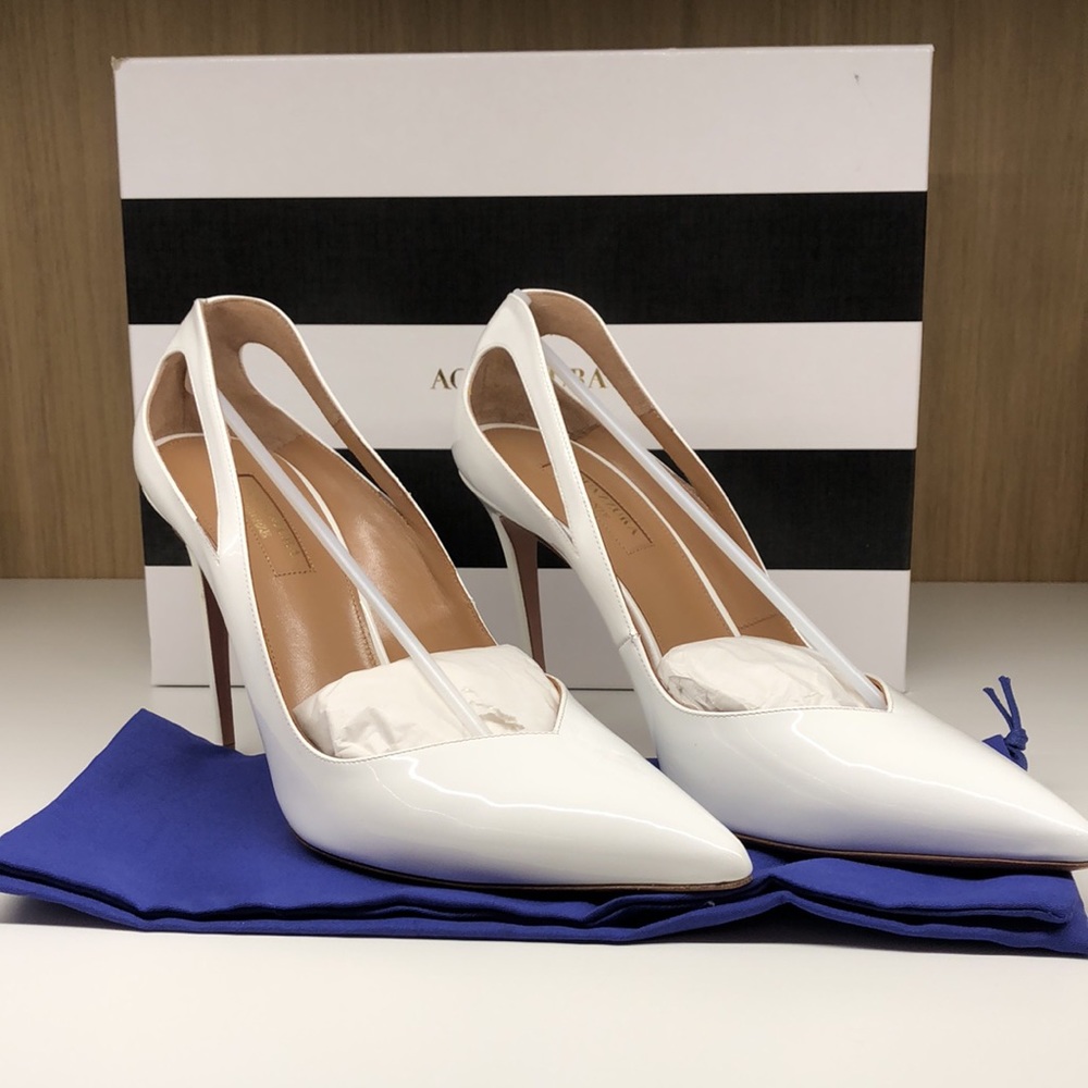 🆕Aquazzura Shiva patent leather pump - Picture 3 of 7